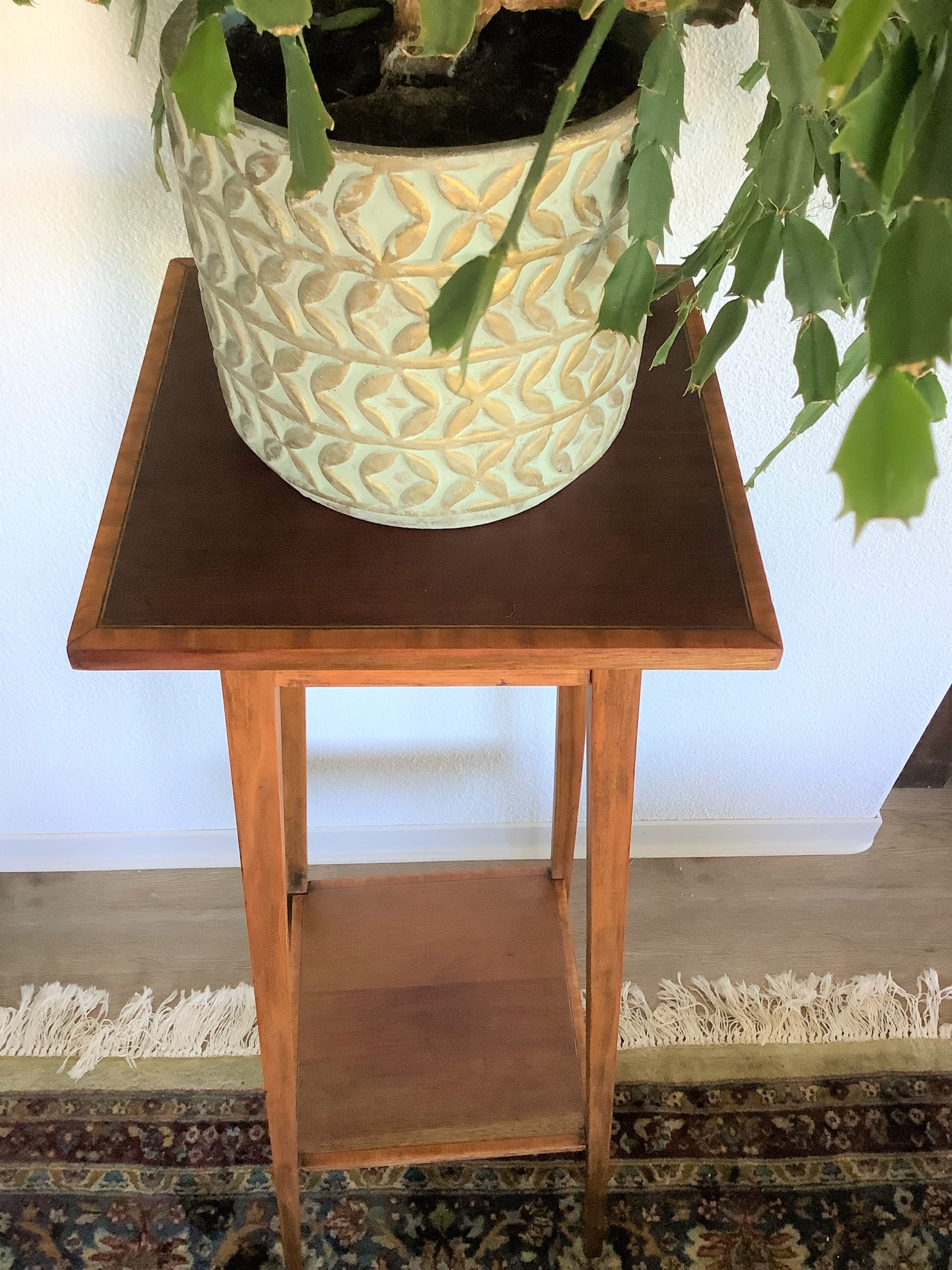Restored turn-of-the-century plant stand