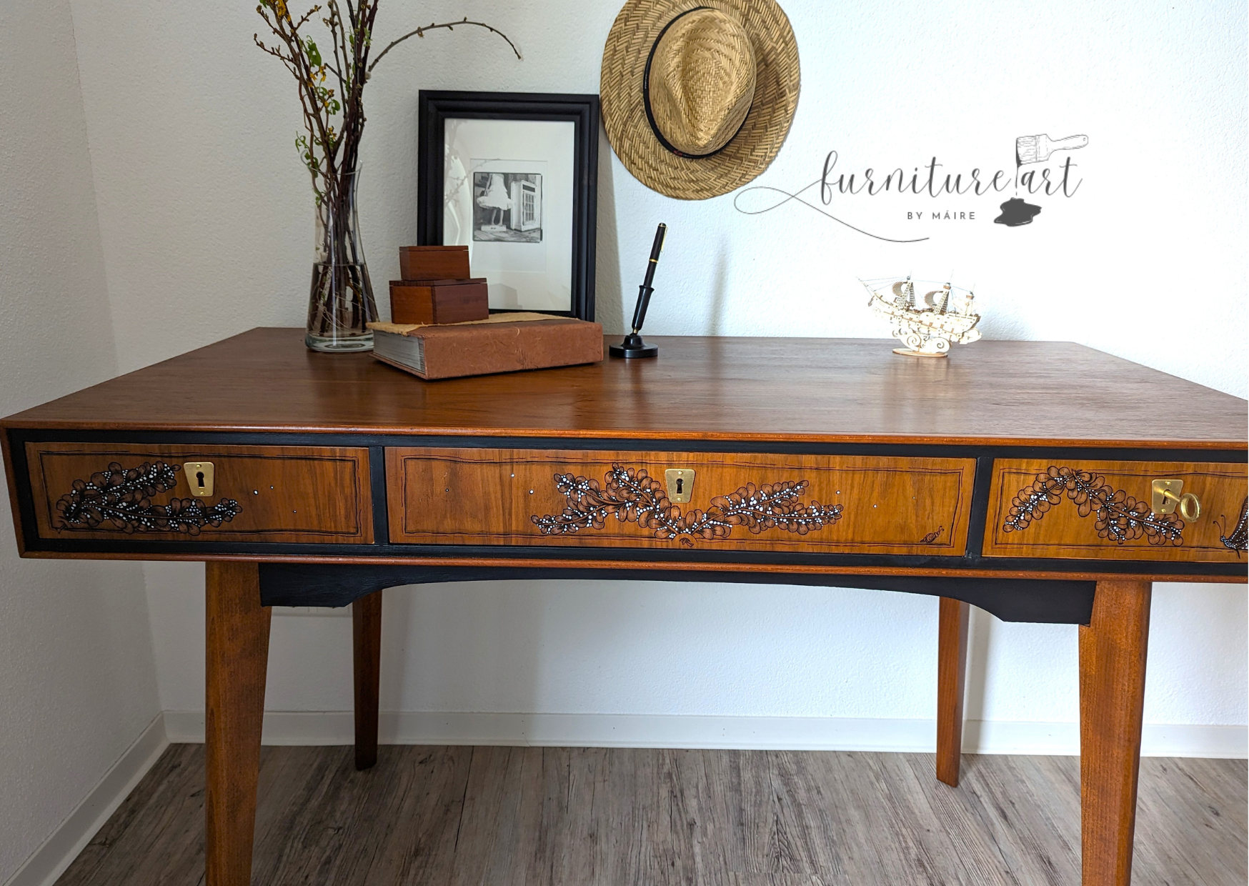 Follow My Almost Complete Guide Towards Re-imagining a Vintage Desk